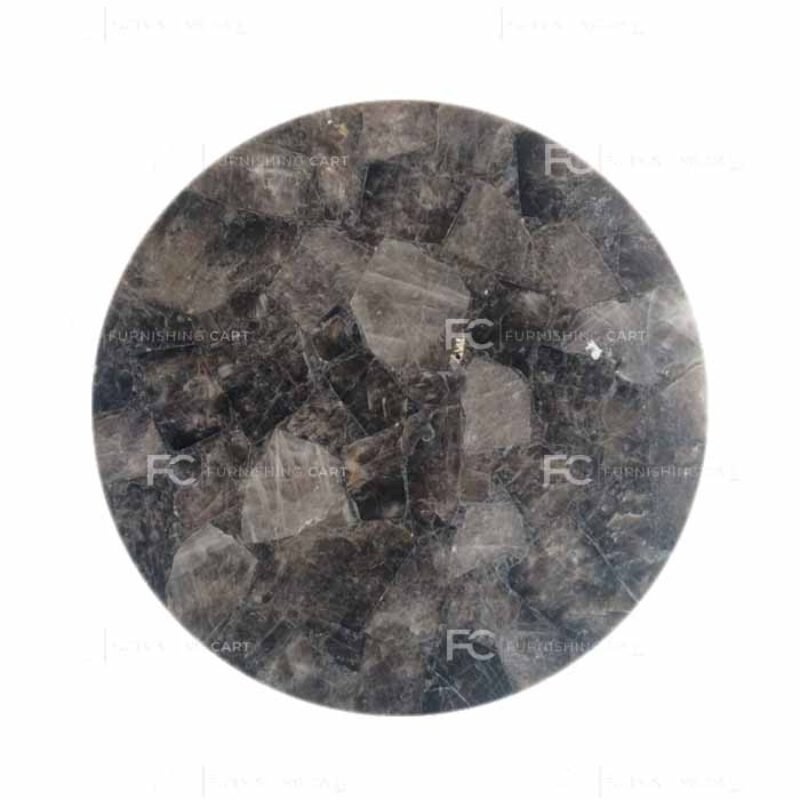 Smoky Quartz Round Table – R113