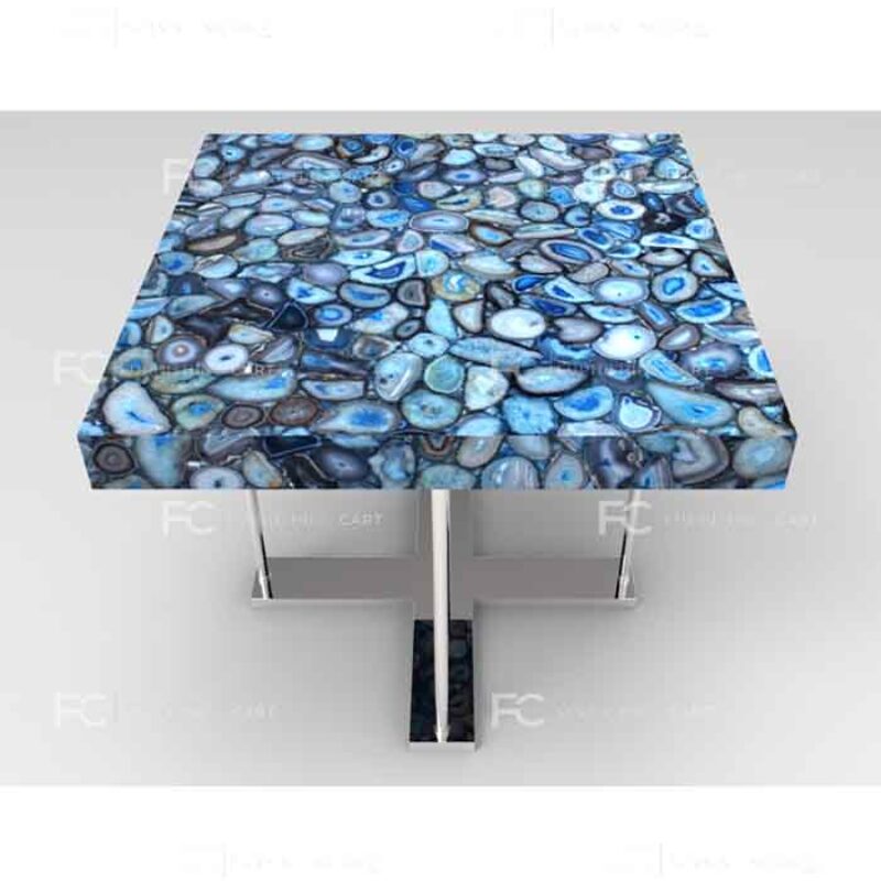 Blue Agate End Table – Premio
