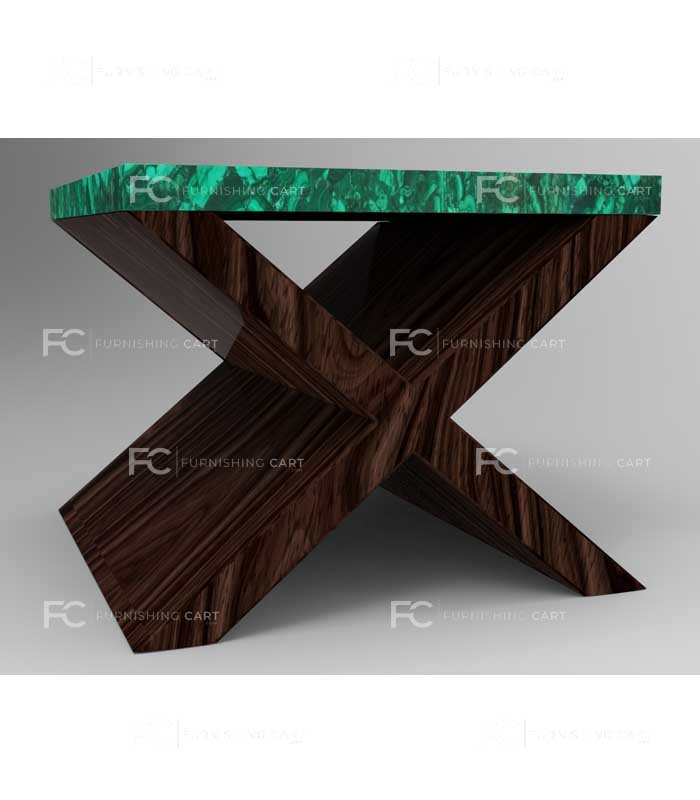 Malachite End Table - Lusso - Image 2