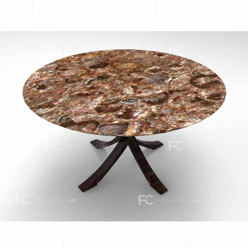 Petrified Wood Coffee Table – Unico