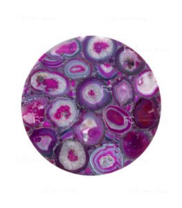 Pink Agate Round Table