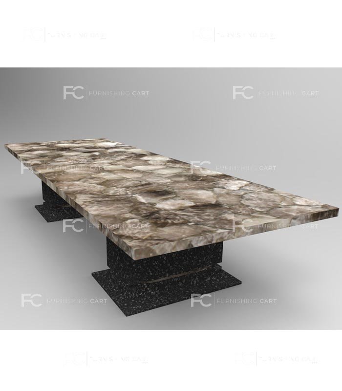 Smoky Quartz Center Table - Standard - Image 4