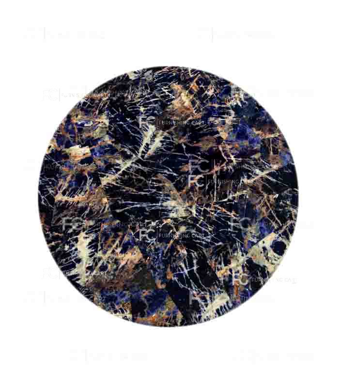 Sodalite Round Table - R109 - Image 4