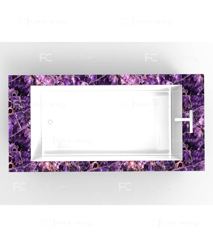 Amethyst Bathtub BT101 fascino amethyst gemstone bathtub for sale