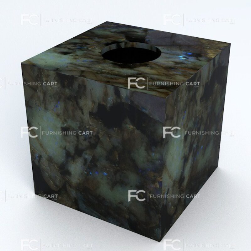 Labradorite Tissue Box