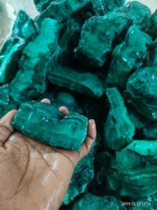 Precious stone used to fabricate malachite green gemstone round washbasin vessel sink