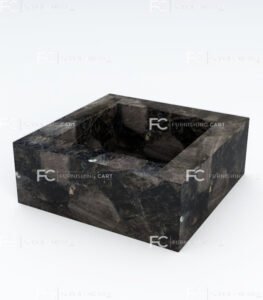 smoky-quartz-square-wash-basin-vessel-sink-lwb-142-side-image