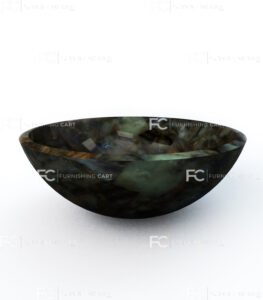 Labradorite Round Wash Basin Vessel Sink LWB-123 - Image 4