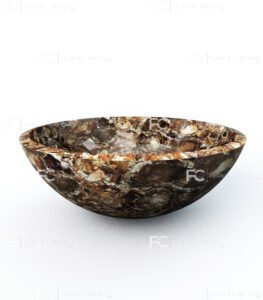 petrified-wood-stone-round-wash-basin