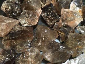 Smoky quartz rough stone