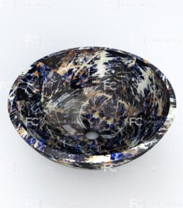 Sodalite Gemstone Vanity Unit-VU125 - Image 2