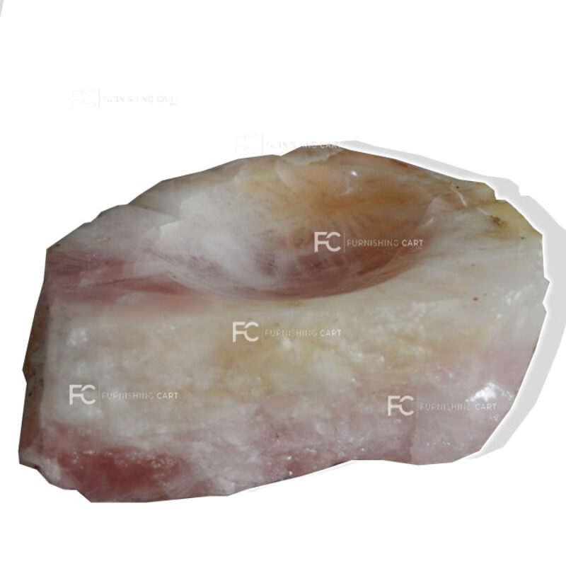 Pink Quartz Ash Tray-ASH101