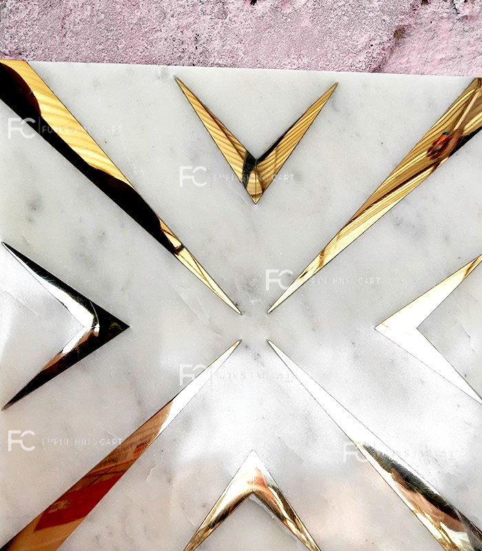 Brass inlay Overlay - 107BRTP-Table Top - Image 3