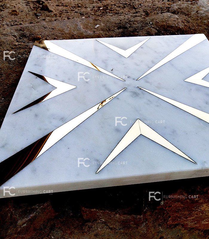 Brass inlay Overlay - 107BRTP-Table Top - Image 2