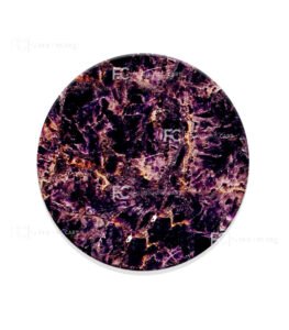 Dark African Amethyst Round Table