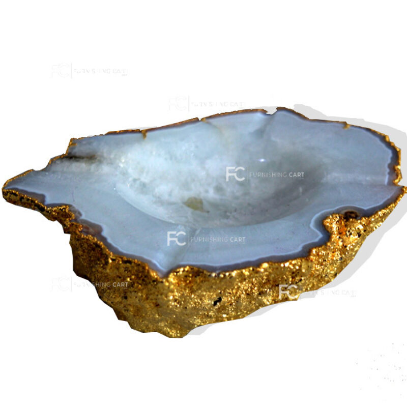 Grey Agate Ash Tray-ASH107