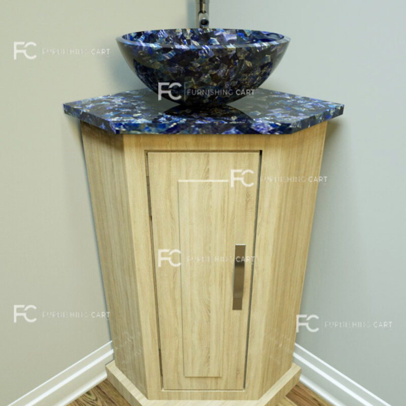 Lapis Lazuli Gemstone Vanity Unit-VU123