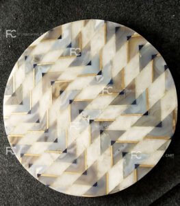 Agate - Quartz - PD101- Pietra Dura Table Top - Image 2
