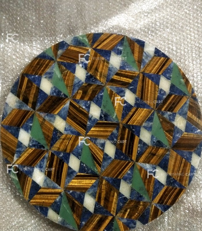 Tiger Eye Margaz Lapis - PD - Pietra Table Top - Image 2