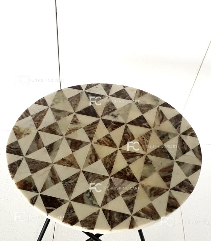 Agate Marble - PD118 - Pietra Dura Table Top - Image 4