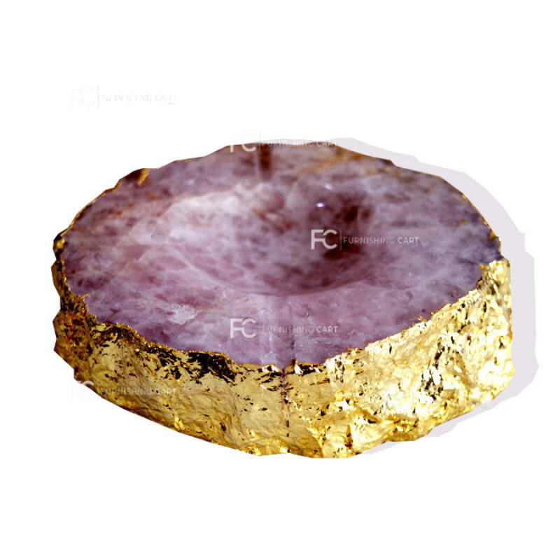 Pink Quartz Ash Tray-ASH110