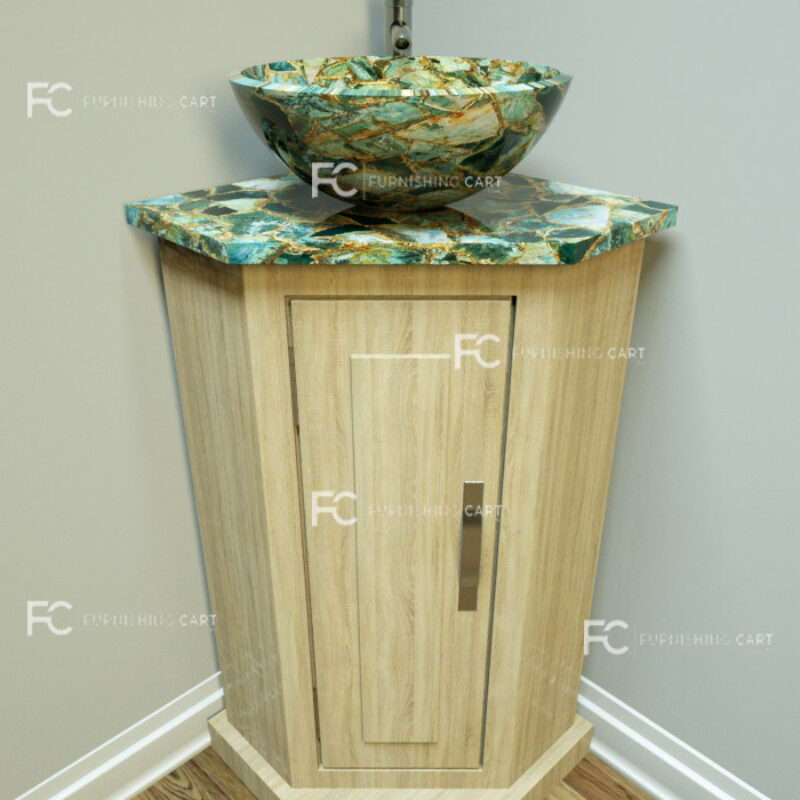 Russian Serpentine Vanity Unit-VU115