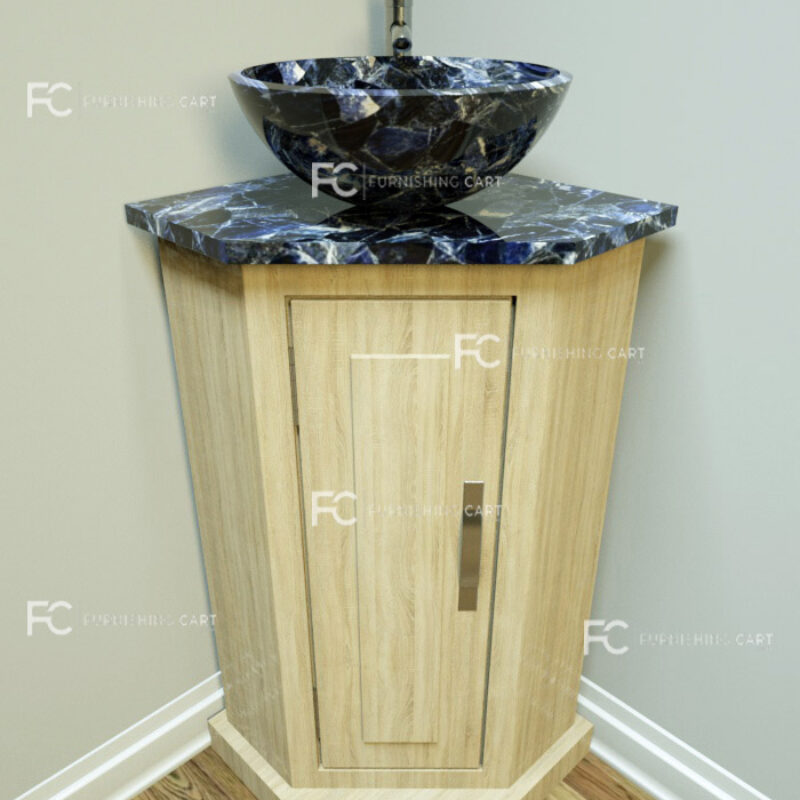 Sodalite Gemstone Vanity Unit-VU125