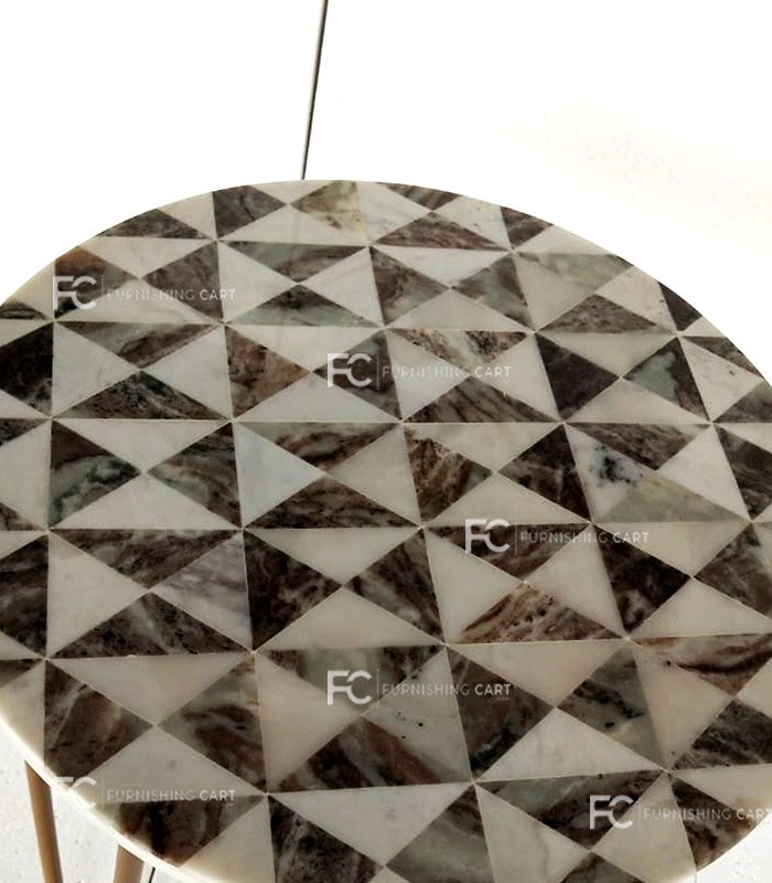 Agate Marble - PD118 - Pietra Dura Table Top - Image 2